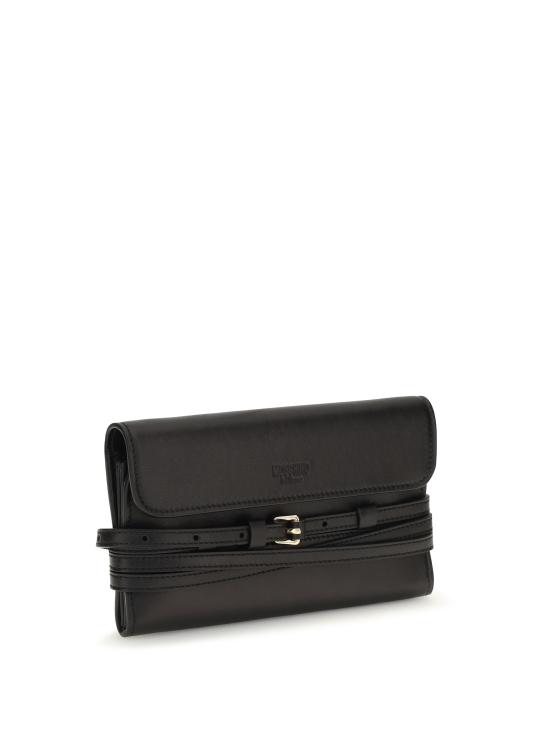 26FW 모스키노 지갑 MC5600PP1POA1 000 BLACK - MOSCHINO