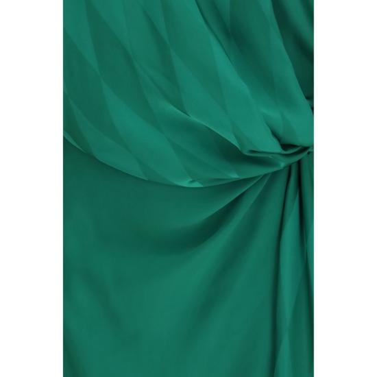 26SS 베르사체 원피스 VE10251301A182341GC50BB GREEN - VERSACE