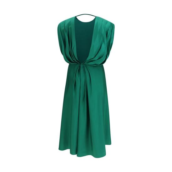 26SS 베르사체 원피스 VE10251301A182341GC50BB GREEN - VERSACE