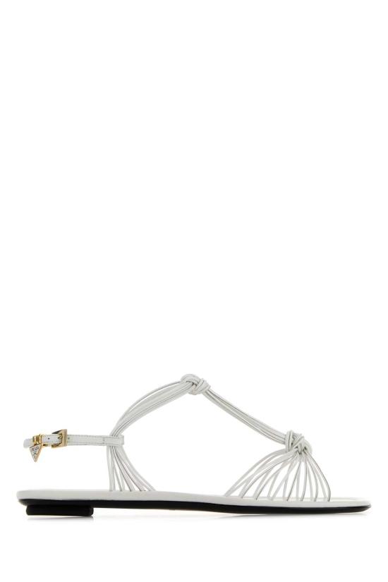 26FW 프라다 샌들 1X407OF005069 F0009 WHITE
