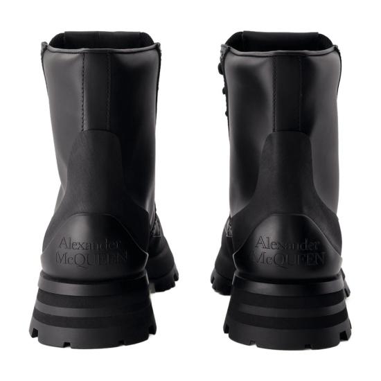  알렉산더 맥퀸 부츠 CONFIG AMQS21035 BLACK