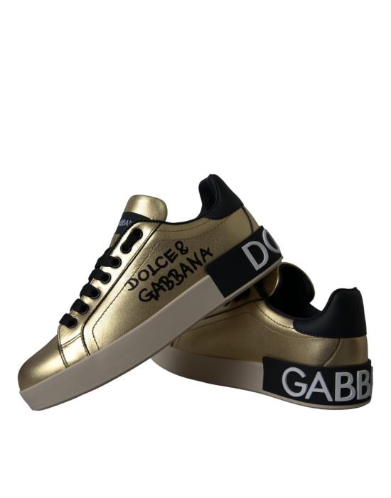  돌체앤가바나 스니커즈 LA11149 GOLD - DOLCE & GABBANA