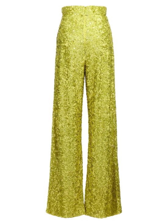  에르마노 설비노 스트레이트 팬츠 ER273685BM GREEN - ERMANNO SCERVINO