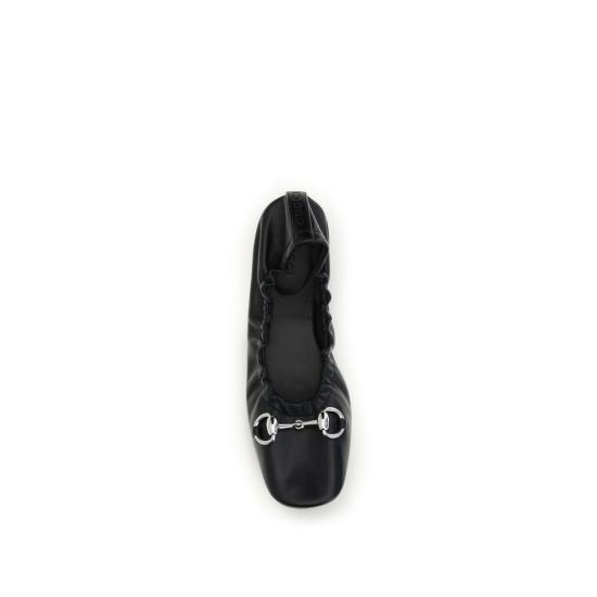 26FW 구찌 플랫 슈즈 GU875322AAF3Q1000BB BLACK - GUCCI