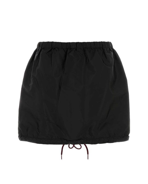 26FW 프라다 스커트 21X053SOOO1WQ9 F0002 BLACK - PRADA