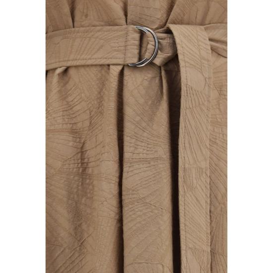 26SS 브루넬로 쿠치넬리 원피스 BRMQ988A5092C1604BB BEIGE - BRUNELLO CUCINELLI
