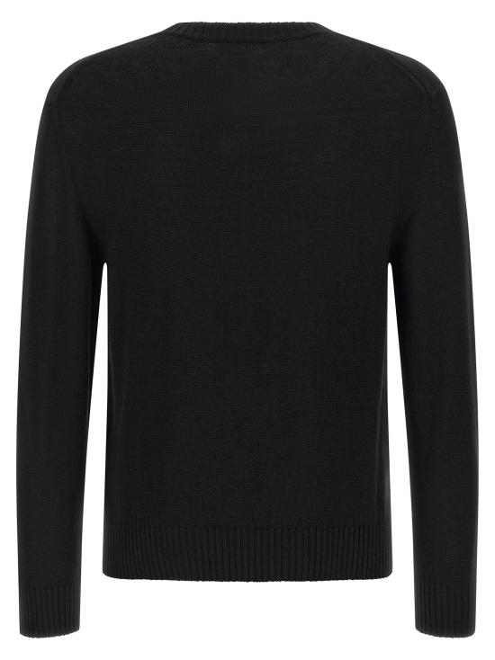 26SS 질샌더 스웨터 JI326590BM BLACK - JIL SANDER