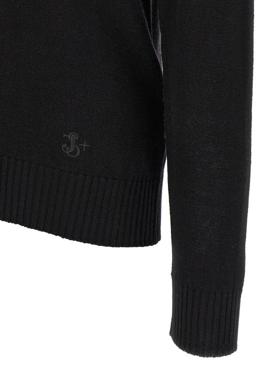 26SS 질샌더 스웨터 JI326590BM BLACK - JIL SANDER