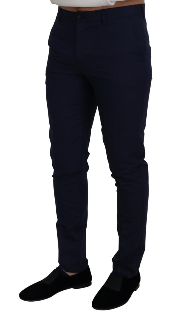  돌체앤가바나 스트레이트 팬츠 PAN73341 NAVY - DOLCE & GABBANA