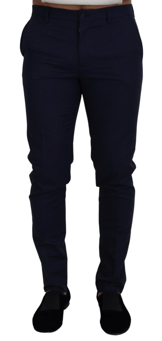  돌체앤가바나 스트레이트 팬츠 PAN73341 NAVY - DOLCE & GABBANA