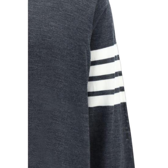 26FW 톰브라운 스웨터 THMKA002AY1014022BB GRAY - THOM BROWNE