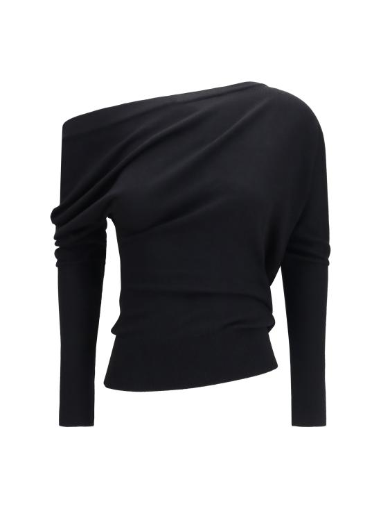 26FW 톰포드 스웨터 MAK1476YAX1098 NAA BLACK