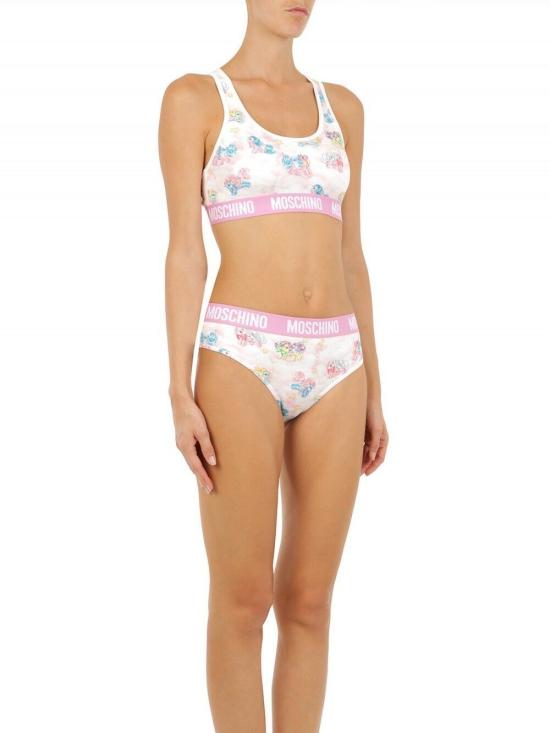  모스키노 바디수트 티셔츠 TSH5089 WHITE