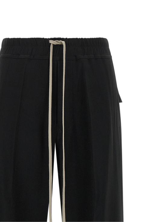 26FW 릭 오웬스 스트레이트 팬츠 RI337240BM BLACK - RICK OWENS