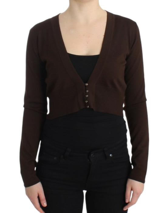  로베르토 카발리 가디건 SIG11622 BROWN
