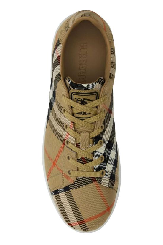  버버리 체크 세트 스니커즈 8118855 B9368 BEIGE - BURBERRY