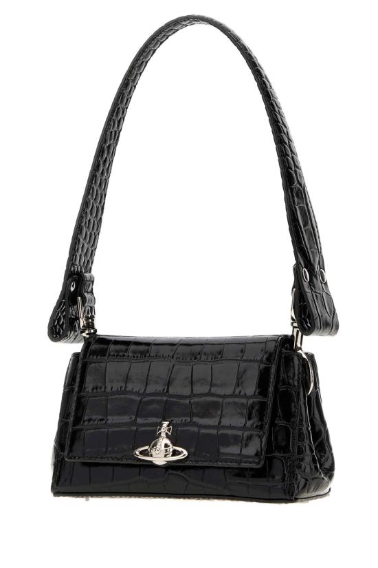  비비안웨스트우드 헤이즐 스몰 핸드백 4603000WWL0098 N401 BLACK - VIVIENNE WESTWOOD