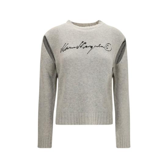 26FW MM6 메종마르지엘라 스웨터 MMS52HL0065M13288806SBB GRAY
