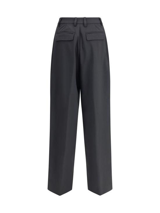 25FW 더 레이티스트 스트레이트 팬츠 TLWC3104W0206ABTP T0002 BLACK - THE LATEST