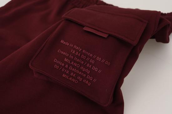  돌체앤가바나 숏팬츠 PAN74013 MAROON - DOLCE & GABBANA