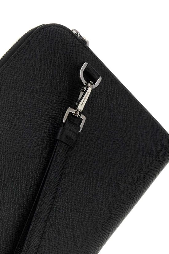 26FW 돌체앤가바나 알파인 시실리 클러치 백 BM2528BG662 80999 BLACK - DOLCE & GABBANA