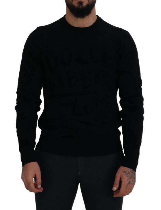  돌체앤가바나 스웨터 TSH83110 BLACK - DOLCE & GABBANA