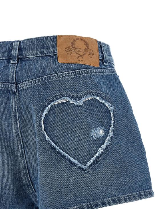 26SS 모스키노 숏팬츠 MO330231BM BLUE - MOSCHINO