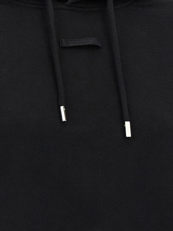 26SS 자크뮈스 후드 티셔츠 JA315200BM BLACK - JACQUEMUS