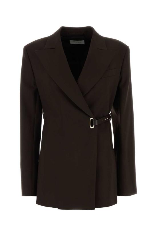 26FW 스포트막스 자켓 2622046011600 002 BROWN