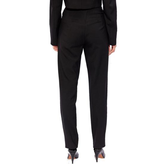 알라이아 스트레이트 팬츠 AL 9142843146452 BLACK - ALAIA