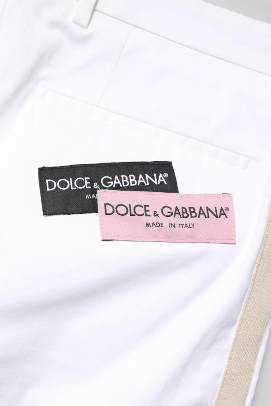  돌체앤가바나 스트레이트 팬츠 PAN75825 WHITE - DOLCE & GABBANA