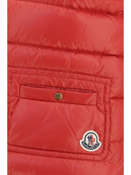 26FW 몽클레어 베스트 L20931A00015597Z8 45F BRIGHT RED - MONCLER