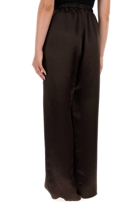 26SS 살바토레 페라가모 스트레이트 팬츠 13I207793249 MARRONE BROWN - SALVATORE FERRAGAMO