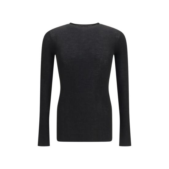 26FW 릭 오웬스 스웨터 RIRU02F4637RIBM09BB BLACK
