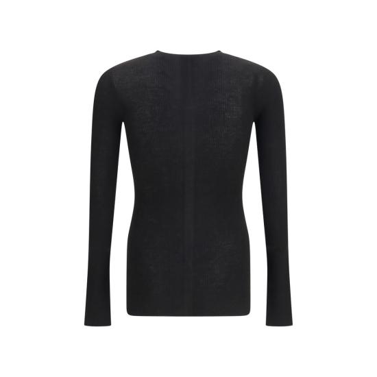 26FW 릭 오웬스 스웨터 RIRU02F4637RIBM09BB BLACK - RICK OWENS