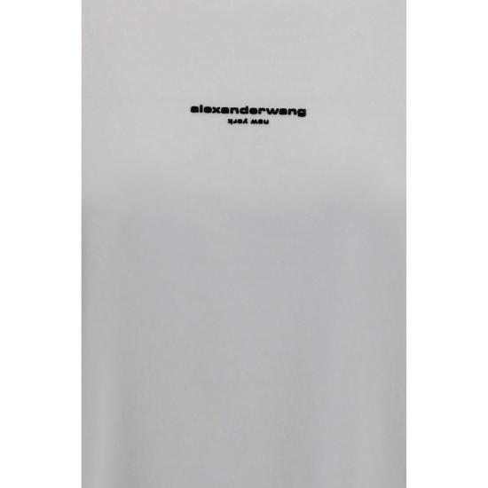 26FW 알렉산더 왕 폴로 티셔츠 ALUCC3261908100BB WHITE - ALEXANDER WANG
