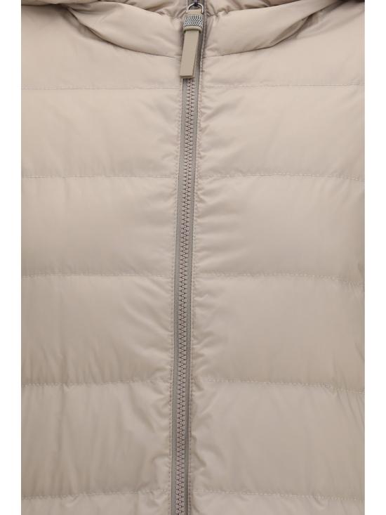 26FW 브루넬로 쿠치넬리 나일론 후드 다운 재킷 MD5987779P C7958 DOVE GREY - BRUNELLO CUCINELLI