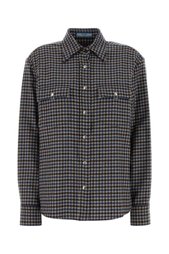 26SS 프라다 셔츠 P449HSOOO15R8 F0192 NAVY