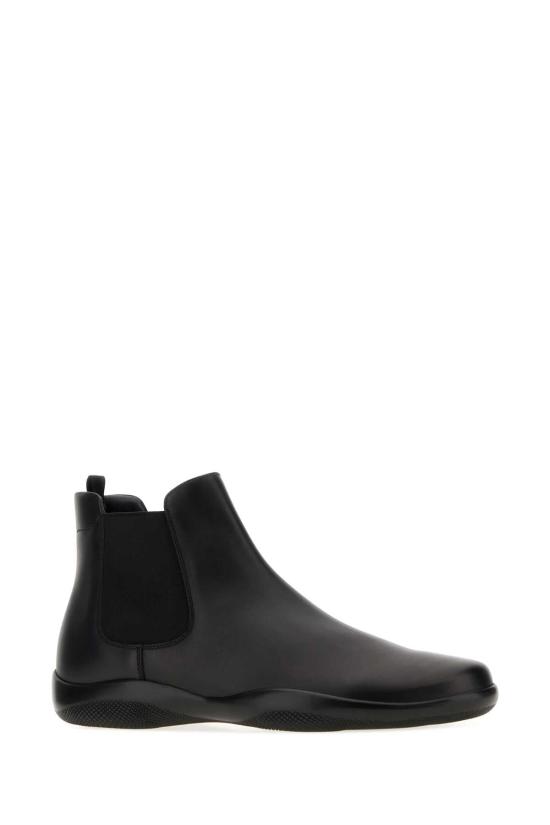 26FW 프라다 스트레치 패널 앵클부츠 PS1186FD001070 F0002 BLACK - PRADA
