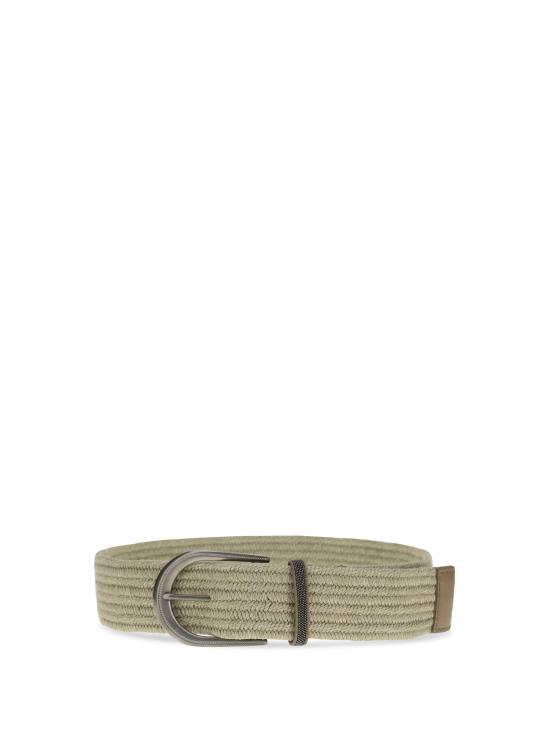  브루넬로 쿠치넬리 벨트 M0NALC523 CGREG BEIGE - BRUNELLO CUCINELLI