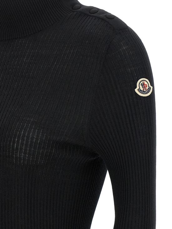 26FW 몽클레어 스웨터 MO338370BM BLACK - MONCLER