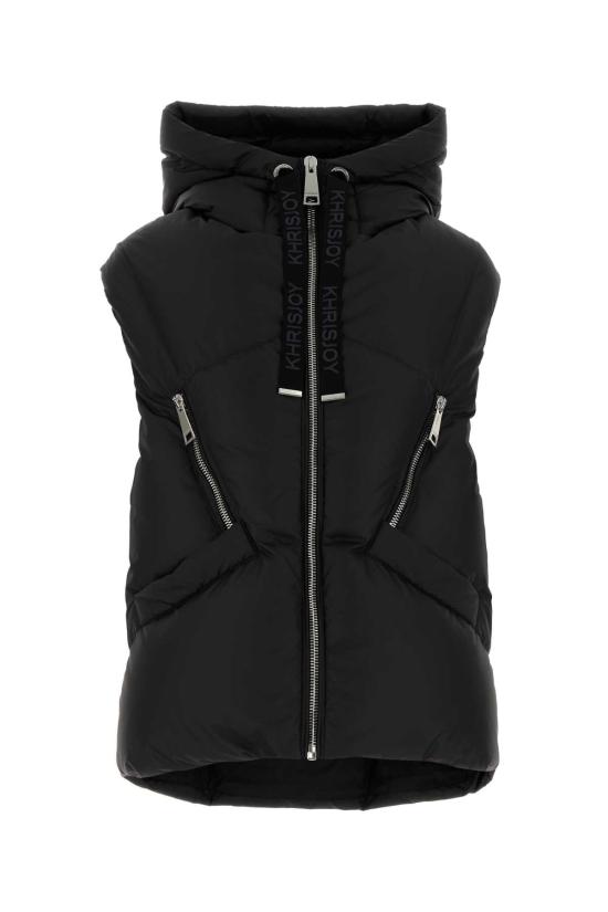 25FW 크리스조이 아이코닉 밀라노 다운 베스트 KWF25R2803NY0030 BLK001 BLACK