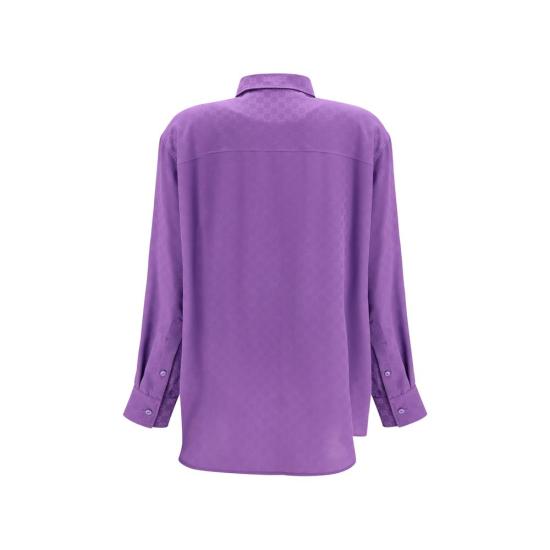 26SS 구찌 셔츠 GU837168Z7ATQ5007BB PURPLE - GUCCI