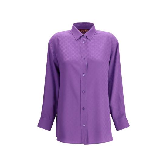 26SS 구찌 셔츠 GU837168Z7ATQ5007BB PURPLE