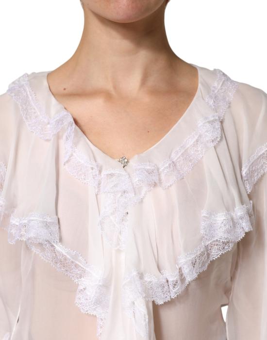  돌체앤가바나 블라우스 TSH92187 WHITE - DOLCE & GABBANA