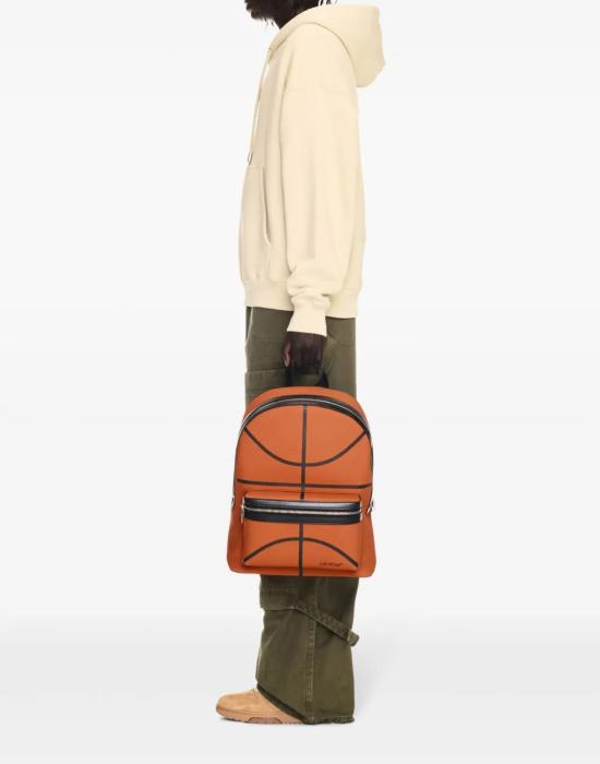 26SS 오프화이트 토트백 OMNB109F24LEA0012010 ORANGE - OFF WHITE