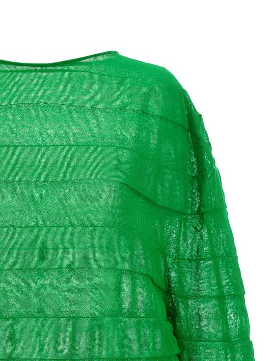 25FW 이세이 미야케 긴팔 티셔츠 IS327908BM GREEN - ISSEY MIYAKE