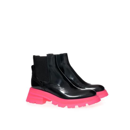  알렉산더 맥퀸 부츠 AL 199676 BLACK - ALEXANDER MCQUEEN