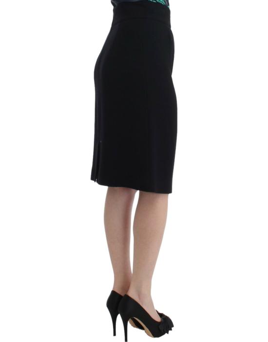  로베르토 카발리 스커트 SIG11633 BLACK - ROBERTO CAVALLI