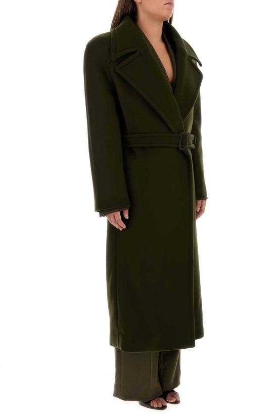 25FW 스텔라 맥카트니 코트 6601293GU765 2471 GREEN - STELLA MCCARTNEY